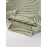 Knitted sweater - Green