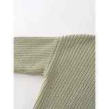 Knitted sweater - Green